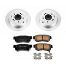 Power Stop 06-09 Hyundai Azera Front & Rear Z17 Evolution Geomet Coated Brake Kit
