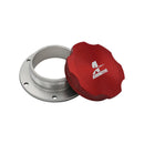Aeromotive 3in Flanged 6-Bolt Fill Cap - Red