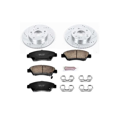 Power Stop 13-15 Acura ILX Front & Rear Z23 Evolution Sport Brake Kit
