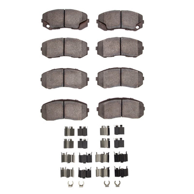 DFC 05-11 Freightliner FL360 (Mexico) Rear/Front Heavy Duty Pads and Hardware Kit