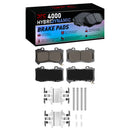 DFC 15-20 Chevrolet Colorado Front Rotors w/4000 HybriDynamic Brake Pads w/Hardware