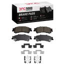 DFC 03-07 Chevrolet Silverado 1500 Classic Rear Drill/Slot Geoperf Rotors 5000 Adv Pads w/Hardware