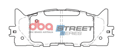 DBA 07-18 Lexus ES350 Street Series Front Brake Pads