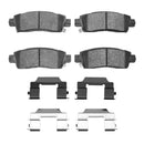 R1 2002-2019 Buick Enclave Rear R1 Semi Met Pads & Hardware Kit