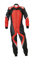 OMP KS-3X ART STYLE2 OVERALL FIA 8877-2022 (ADULT) BLUE / RED SZ 50