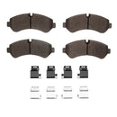 DFC 19-23 Freightliner Sprinter 4500 Rear 5000 Advanced Low Metallic Brake Pads and Hardware Kit