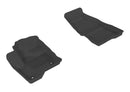 3D MAXpider 2009-2019 Ford Flex Kagu 1st & 2nd & 3rd Row Floormats - Black