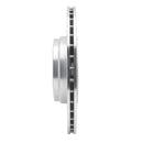 R1 09-19 BMW ALPINA B7 Rear Right Drilled & Slotted Silver Brake Rotor