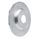R1 21-25 Hyundai Sonata Front & Rear Drilled & Slotted Silver Brake Rotor Set