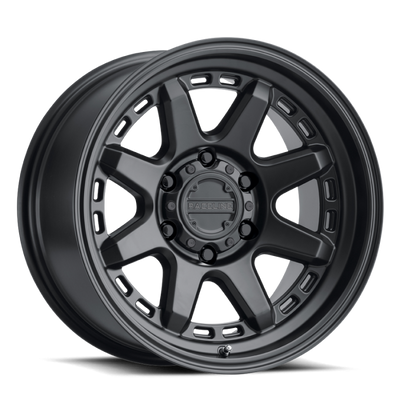 Raceline 947B Scout 17x8.5in / 5x127 BP / 18mm Offset / 78.1mm Bore - Satin Black Wheel
