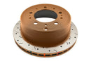 DBA 98-05 Lexus LX 470 / 98+ Toyota Landcruiser 100 Series Rear Drilled & Slotted 4000 Series Rotor
