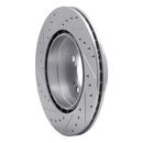 R1 97-04 Porsche Boxster Front & Rear Drilled & Slotted Silver Brake Rotor Set