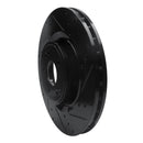 R1 18-22 Genesis G70 Front Right Drilled & Slotted Black Brake Rotor