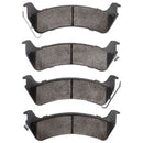 DFC 93-98 Jeep Grand Cherokee Rear 4000 Hybridynamic Brake Pads