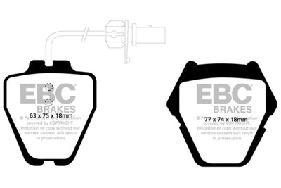 EBC S1 Brake Pad and Rotor Kit