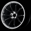 Advan RZ-DF2 19x10.5 / +32 Offset / 5x120 / 72.5mm Bore / Diamond Cut and Racing Titanium Black