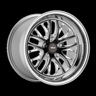 Weld S82 17x5 / 5x4.75 BP / 2.2in BS (-23mm Offset) Black Wheel (High Pad)