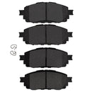 DFC 16-25 Toyota Hilux (Mexico) Front 3000 Semi-Metallic Brake Pads