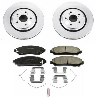 Power Stop 14-16 Acura MDX Front & Rear Z17 Evolution Geomet Coated Brake Kit