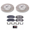 Power Stop 09-14 Acura TL Front and Rear Semi-Coated Rotor Kit