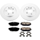 Power Stop 03-04 Jaguar S-Type Front & Rear Z17 Evolution Geomet Coated Brake Kit