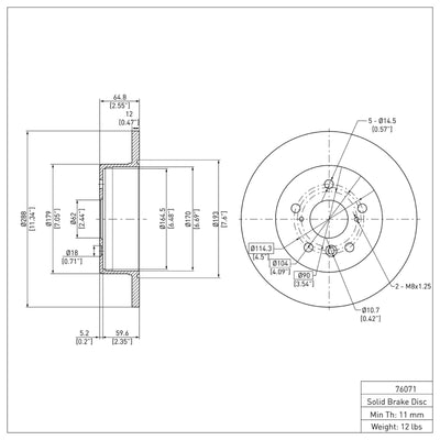 DFC True Balanced Brake Drums