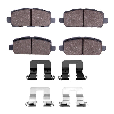 DFC 16-16 Honda CR-Z Front & Rear Geospec Rotors w/4000 HybriDynamic Brake Pads w/Hardware