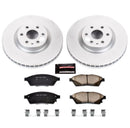 Power Stop 10-16 Cadillac SRX Front & Rear Z17 Evolution Geomet Coated Brake Kit