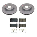 Power Stop 17-21 Tesla 3 Front and Rear Z17 Coated Brake Kit