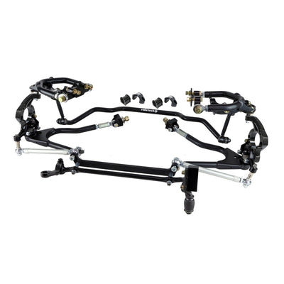 Ridetech 61-65 Ford Falcon HQ Coilover System w/ Hub Spindle & Double Adj. Bars