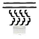 Westin 2019 Chevrolet Silverado Crew Cab w/ 6.5ft Bed PRO TRAXX 5 W2W Oval Nerf Step Bars - Black