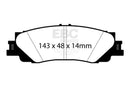 EBC 2024+ Lexus GX550 3.4TT Bluestuff Rear Brake Pads