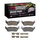 DFC 18-21 Ford Expedition Front & Rear Drill/Slot Geoperf Rotors Ultimate Duty Perf Pads w/Hardware