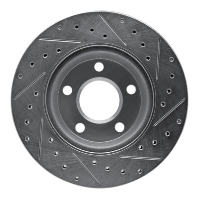 R1 04-09 Buick Terraza Front Drilled & Slotted Silver Brake Rotor Set