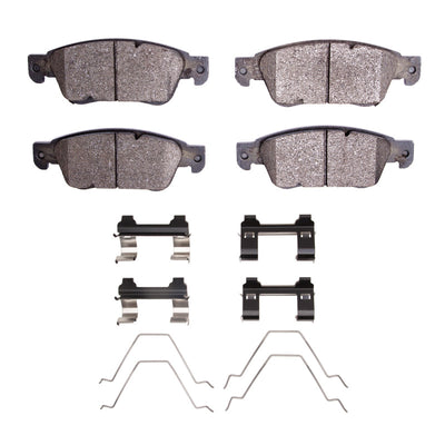 DFC 07-15 Infiniti G37 Front Geospec Rotors with 5000 Advanced Brake Pads w/Hardware