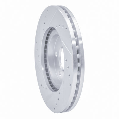 R1 03-09 Chrysler PT Cruiser Front Drilled & Slotted Silver Brake Rotor Set