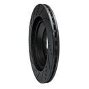 R1 14-21 Mercedes-Benz S400 (Canada & Mexico) Rear Right Drilled & Slotted Black Brake Rotor
