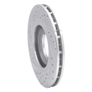 R1 96-06 Hummer H1 Front Right Rear Right Drilled & Slotted Silver Brake Rotor