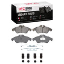 DFC 02-06 Dodge Sprinter 3500 Front 5000 Advanced Low Metallic Brake Pads and Hardware Kit