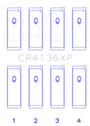 King Engine Bearings Nissan SR20DE/DET RWD (2.0L) (Size 0.5mm) Performance Rod Bearing Set