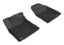 3D MAXpider 2017-2019 Hyundai Ioniq Hybrid/Ioniq Plug-in Kagu 1st & 2nd Row Floormats - Black