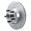 R1 1965-1967 Mercury Voyager Front Drill & Slot Silver Rotors