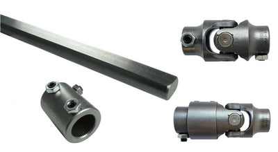 Ridetech 70-78 GM F-Body Front Steering Column U-Joint Kit - 1in -48 Spline to 3/4in -36 Spline