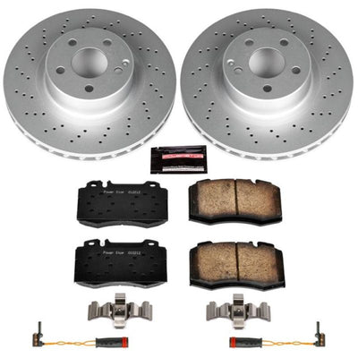 Power Stop 00-03 Mercedes-Benz CL500 Front & Rear Z23 Evolution Sport Coated Brake Kit