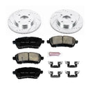 Power Stop 11-19 Ford Fiesta Front Z23 Evolution Sport Brake Kit w/Calipers