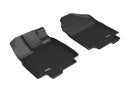 3D MAXpider 2018-2020 Honda Odyssey Kagu 1st & 2nd & 3rd Row Floormats - Black