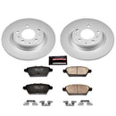 Power Stop 06-12 Ford Fusion Front & Rear Z17 Evolution Geomet Coated Brake Kit