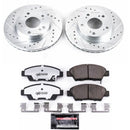 Power Stop 11-15 Honda CR-Z Front & Rear Z26 Street Warrior Brake Kit