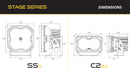 Diode Dynamics 14-19 Silverado/Sierra Ditch Light Brackets for