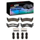 DFC 95-02 Ford Ranger (USA/Canada) Rear 4000 HybriDynamic Brake Pads and Hardware Kit